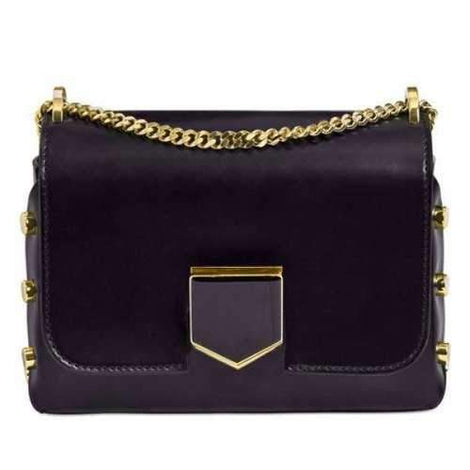 Casual Cover and Chain Design Crossbody Bag For Women - Black