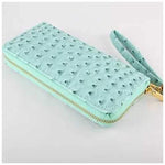 OMG OMG WRISTLETS IN FAUX OSTRICH LEATHER