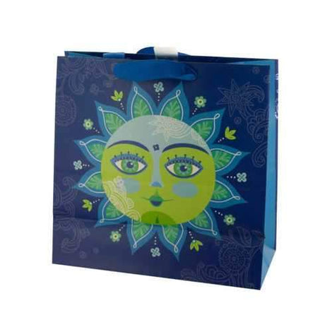 Decorative Sun Large Square Gift Bag ( Case of 60 )