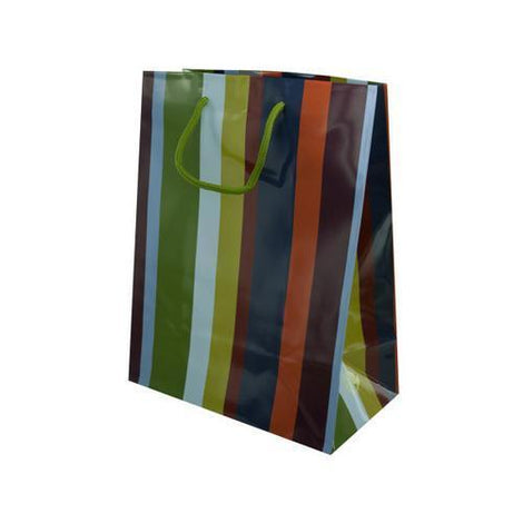 125 x 95 gift bag stripe ( Case of 80 )