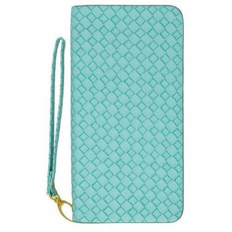 Ladies Wristlet Wallet Woven Design