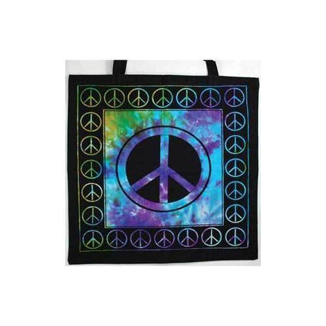 Peace Sign Tote Bag