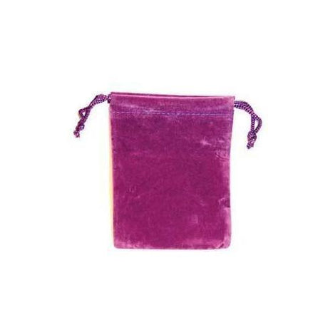 Purple Velveteen Bag