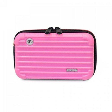 Fashion Suitcase Pattern and Chain Design Women's Crossbody Bag - Pink