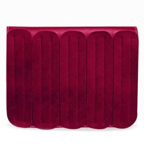 Trendy Solid Colour and Stitching Design Crossbody For Women - Rose