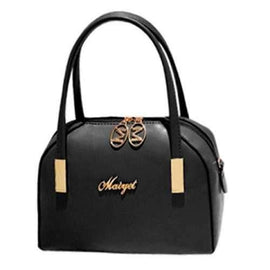 Stylish Letter and Metal Design Tote Bag For Women - Black