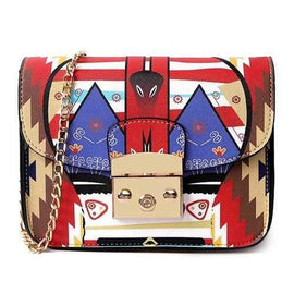 Chains Print Mini Crossbody Bag