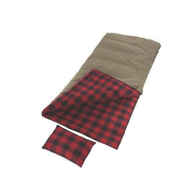 Coleman Big Game -5 Degree Big & Tall Sleeping Bag Red Plaid