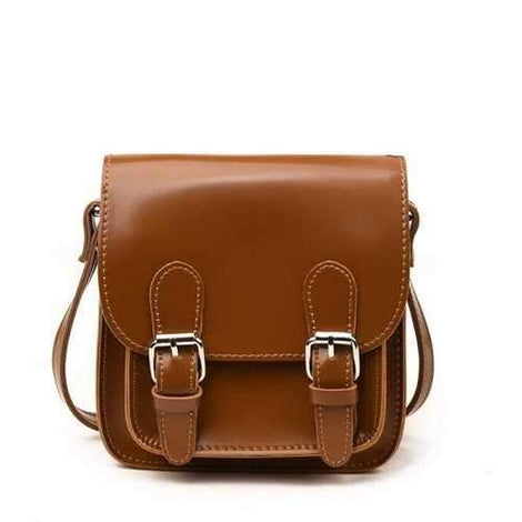 Shoulder Retro Casual Diagonal Tide Female Small Package - Brown