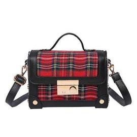 New Shoulder Diagonal Small Square Package - Red