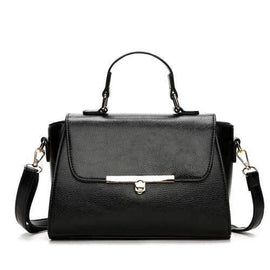 All-Match Korean Air Handbag Shoulder Bag - Black