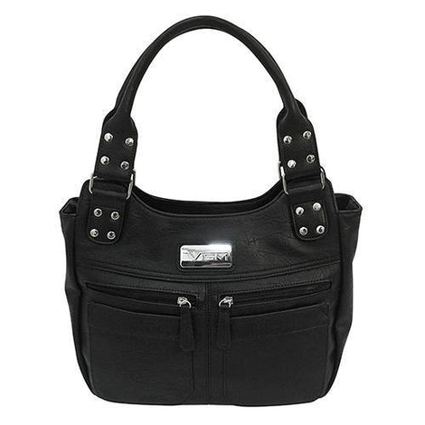 VISM Concealed Carry Hobo Bag Black