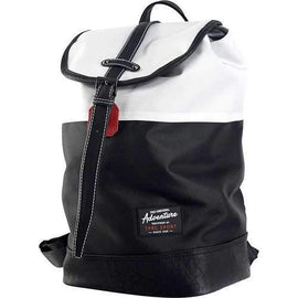 Travelers Club Sport 14 Laptop Business Travel Backpack Daypack White/Black