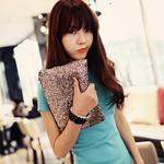 Glitterati Glam Clutch Sequins In 4 Colors