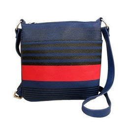 Fashion Striped Crossbody Bag