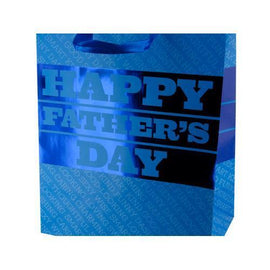 Small Blue Father's Day Gift Bag ( Case of 108 )