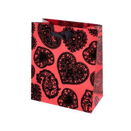 Paisley Hearts Valentine's Gift Bag ( Case of 36 )