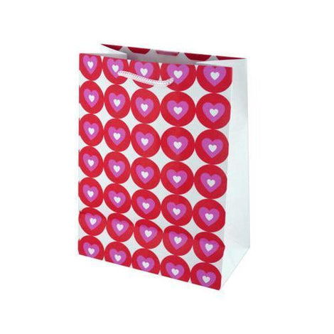 Heart Pattern Valentine's Gift Bag ( Case of 108 )