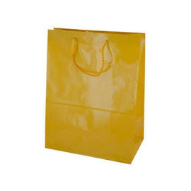 Large Solid Yellow Gift Bag ( Case of 36 )