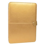 SlickBlue Leatherette Clip-On Case for 13 MacBook Pro (Champagne Gold)