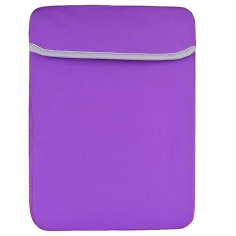 SlickBlue Neoprene Sleeve for 13 MacBook / MacBook Pro / MacBook Air & Windows PCs (Purple/Gray)