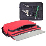 (6-Pack) Cocoon 13 Sleeve MacBook Sleeve w/Grid-It Organization for MacBook/MacBook Pro and iPad (Racing Red)