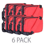 (6-Pack) Cocoon 13 Sleeve MacBook Sleeve w/Grid-It Organization for MacBook/MacBook Pro and iPad (Racing Red)