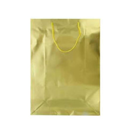 Large Matte Gold Gift Bag ( Case of 30 )