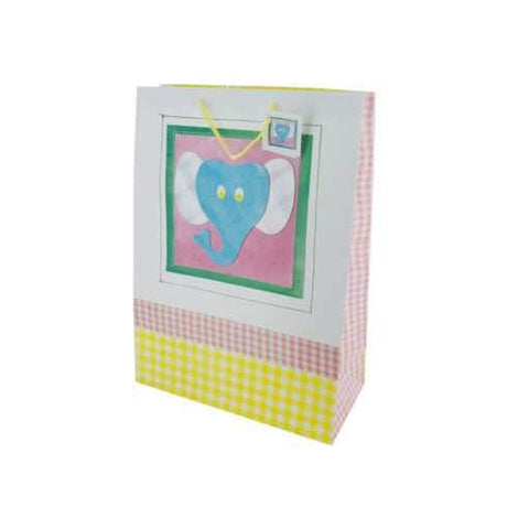 Large Matte Baby Shower Gift Bag ( Case of 48 )