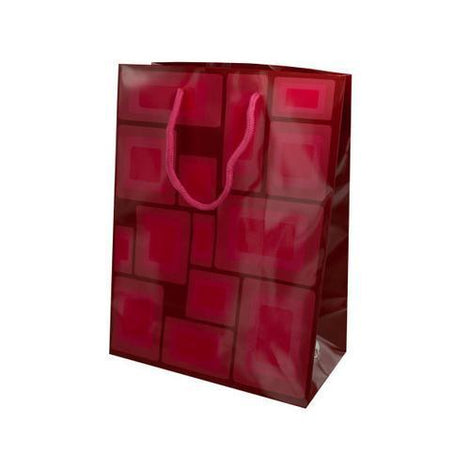 Red Decorative Gift Bag ( Case of 50 )