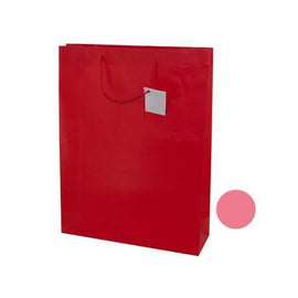 Large Pink & Red Gift Bag ( Case of 72 )