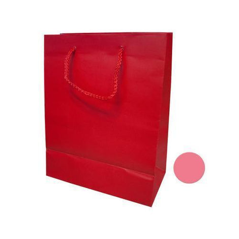 Small Pink & Red Gift Bag ( Case of 24 )