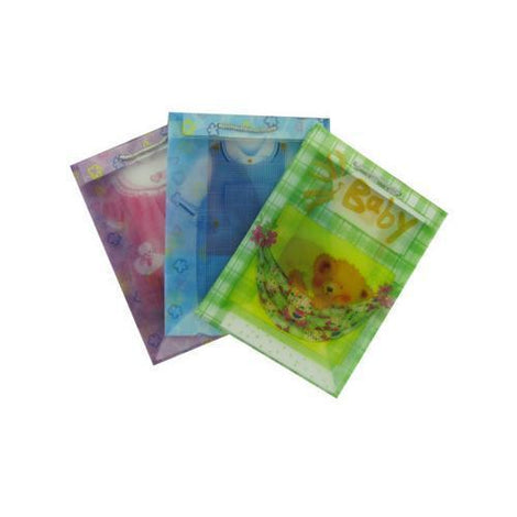 Transparent Baby Gift Bags ( Case of 72 )