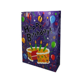bday xl gift bag asst ( Case of 72 )