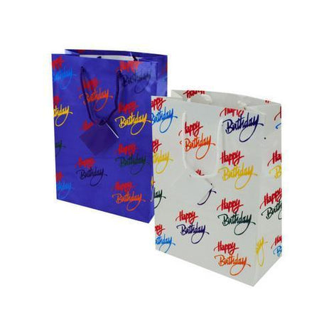 Birthday Medium Gift Bag ( Case of 72 )