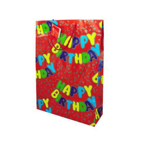 bday xl gift bag 10005-1 ( Case of 72 )