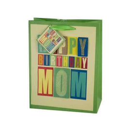 Medium Block Letter Birthday Gift Bag ( Case of 72 )