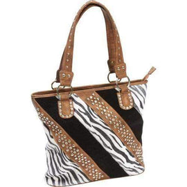 Ladies Fashion Zebra Purse