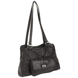 Solid Genuine Lambskin Leather Purse
