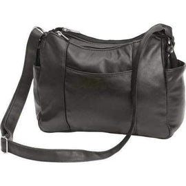 Solid Genuine Lambskin Leather Purse