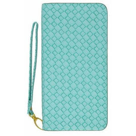 Ladies Wristlet Wallet Woven Design