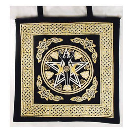 Pentagram Goddess Tote Bag