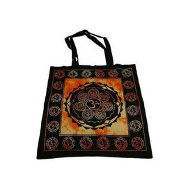 18" x 18" Chakra tote bag