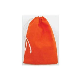 Orange Cotton Bag 3" x 4"