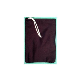 Green Cotton Bag 3" x 4"