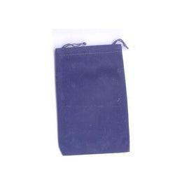 Blue Velveteen Bag