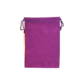 Purple Velveteen Bag