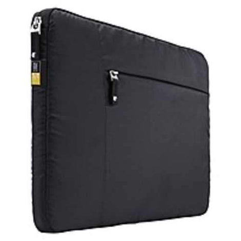 Case Logic TS-115 Carrying Case (Sleeve) for 15.6 Notebook - Black - Scratch Resistant Interior - Nylon - 12.5 Height x 16.4 Width x 1.8 Depth